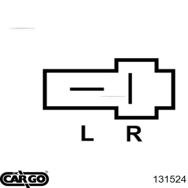 131524 Cargo реле-регулятор генератора, (реле зарядки)