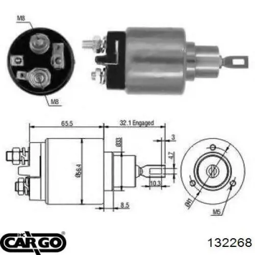 Втягуюче стартера Power MAX 81012354