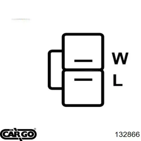 Реле генератора 132866 Cargo