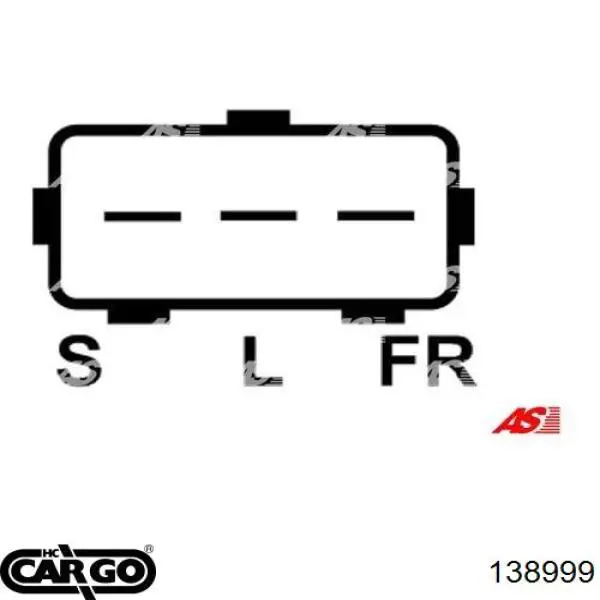 Реле-регулятор генератора, (реле зарядки) 138999 Cargo