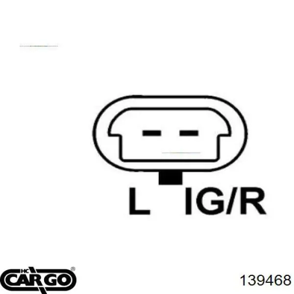 139468 Cargo реле-регулятор генератора, (реле зарядки)