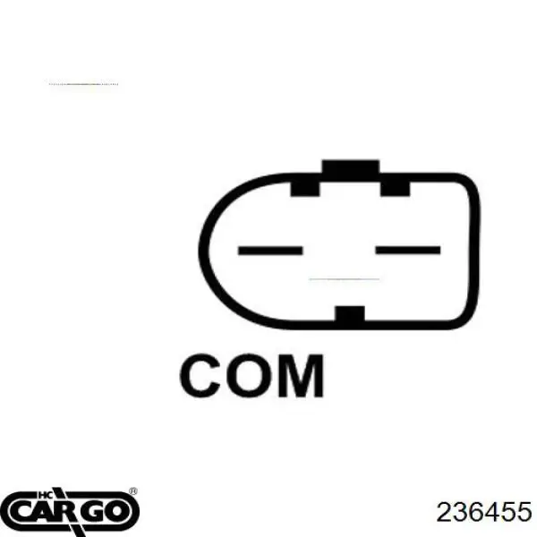 236455 Cargo реле-регулятор генератора, (реле зарядки)