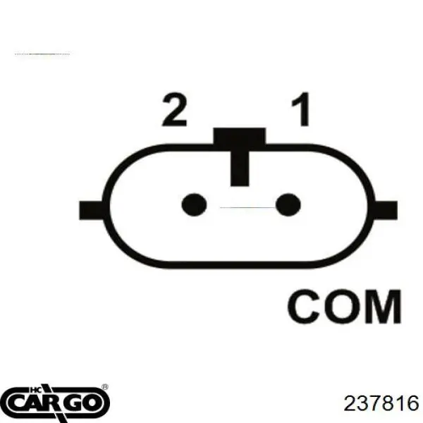 Реле зарядки генератора Cargo 237816 ціна, від 23.05 USD