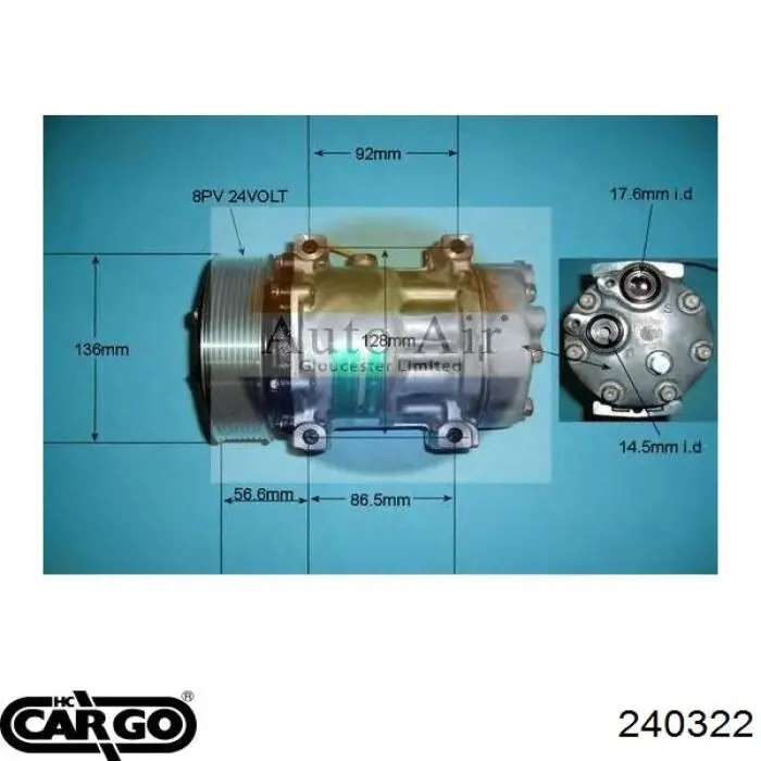 240322 Cargo компресор кондиціонера
