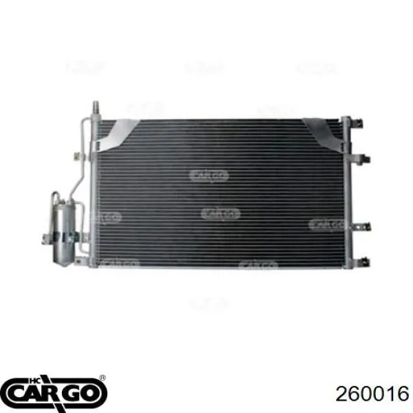 260016 Cargo радіатор кондиціонера