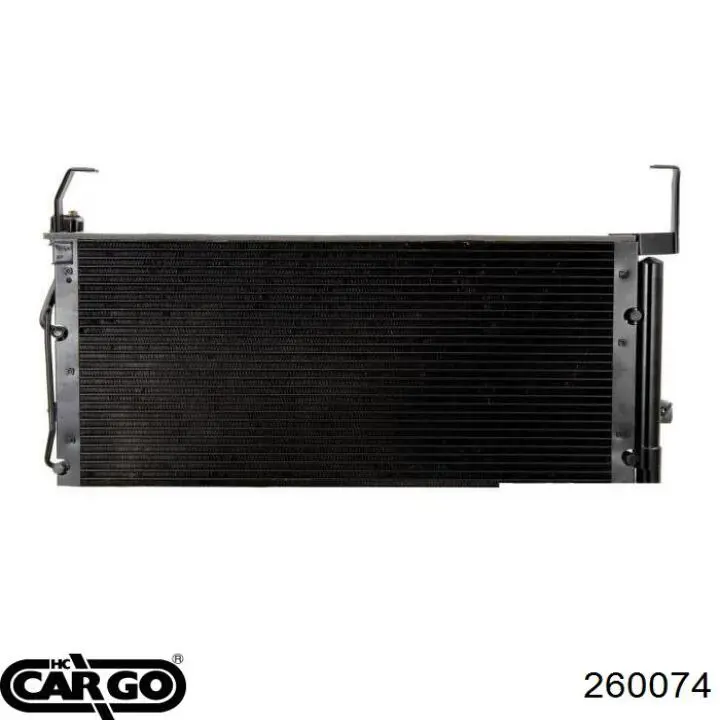260074 Cargo радіатор кондиціонера