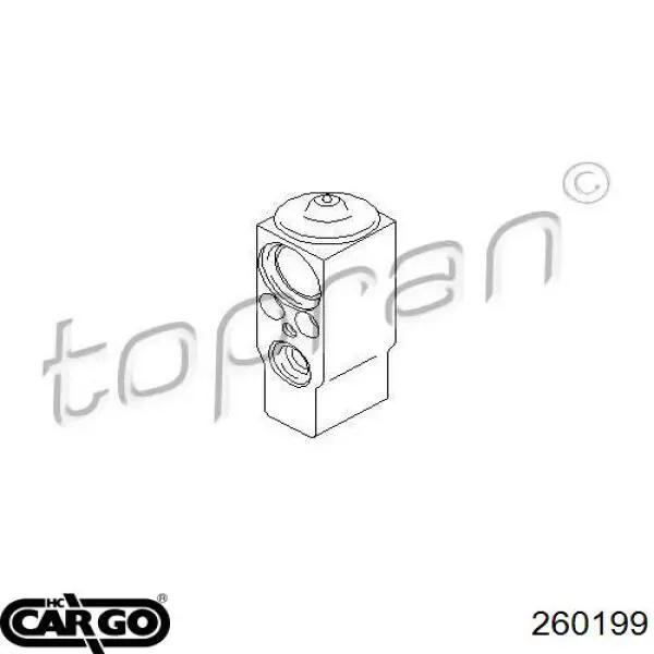 260199 Cargo клапан trv, кондиціонера