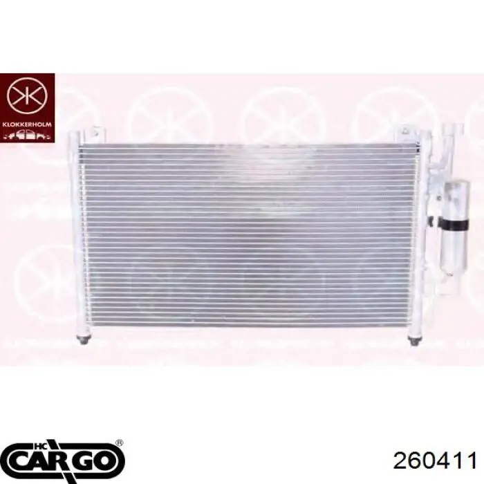 260411 Cargo радіатор кондиціонера
