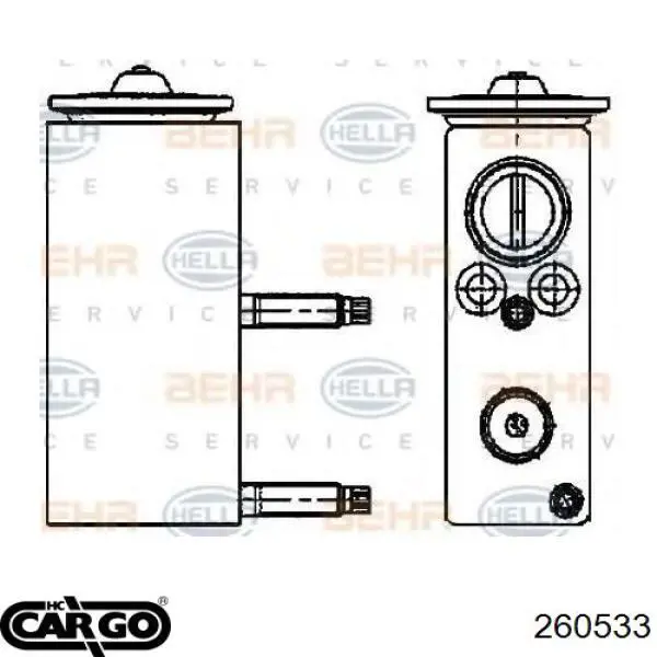 Купити 6461N2 Peugeot/Citroen Клапан TRV, кондиціонера