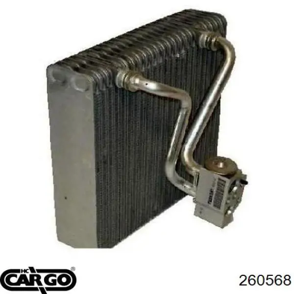 260568 Cargo радіатор кондиціонера салонний, випарник