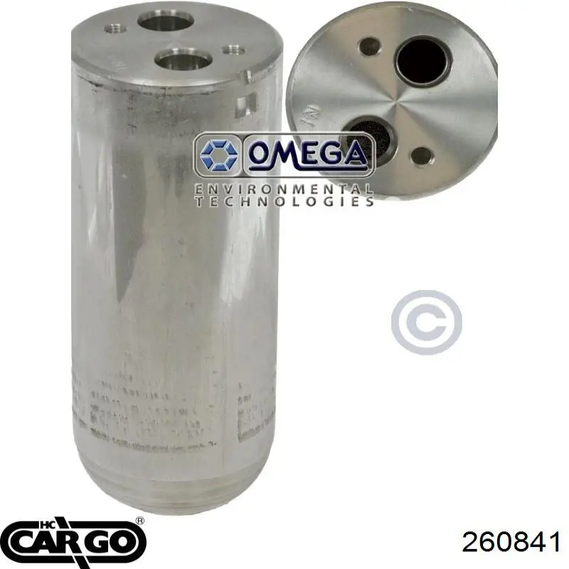 Ресивер-осушувач кондиціонера 260841 REMA-PARTS