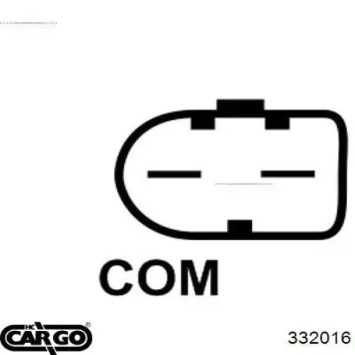 Реле-регулятор генератора, (реле зарядки) 332016 Cargo