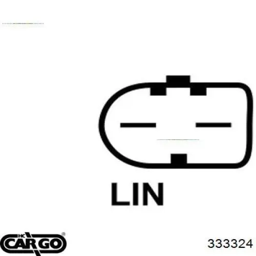 333324 Cargo реле-регулятор генератора, (реле зарядки)