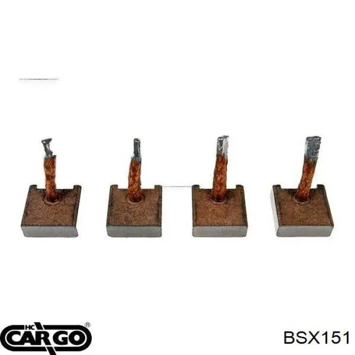 Щітка стартера Cargo BSX151 ціна, від 3.15 USD