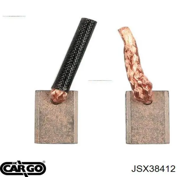 Щітка стартера JSX38412 Cargo