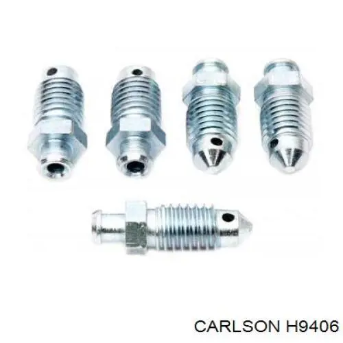 Штуцер прокачування супорту гальмівного, переднього Carlson H9406 ціна, від 2.22 USD