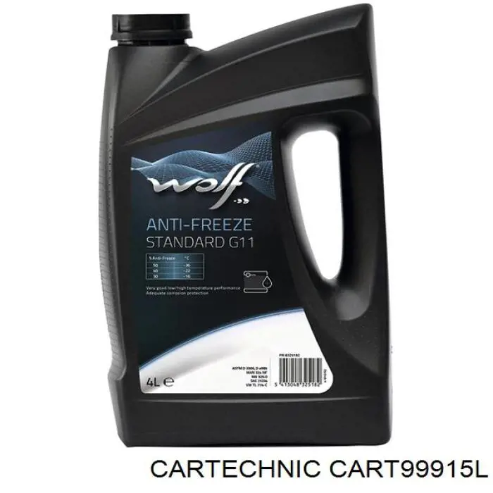 Антифріз концентрат Cartechnic CART99915L ціна, від 9.23 USD