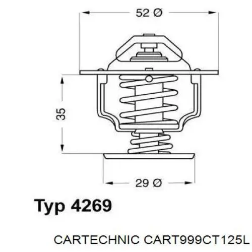 Охлаждающаяя рідина (ОЖ) CART999CT125L Hepu