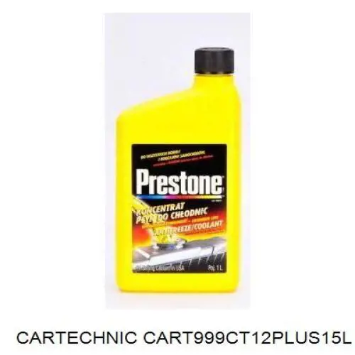 Купити CART999CT12PLUS15L Cartechnic Охолоджуюча рідина для двигунів