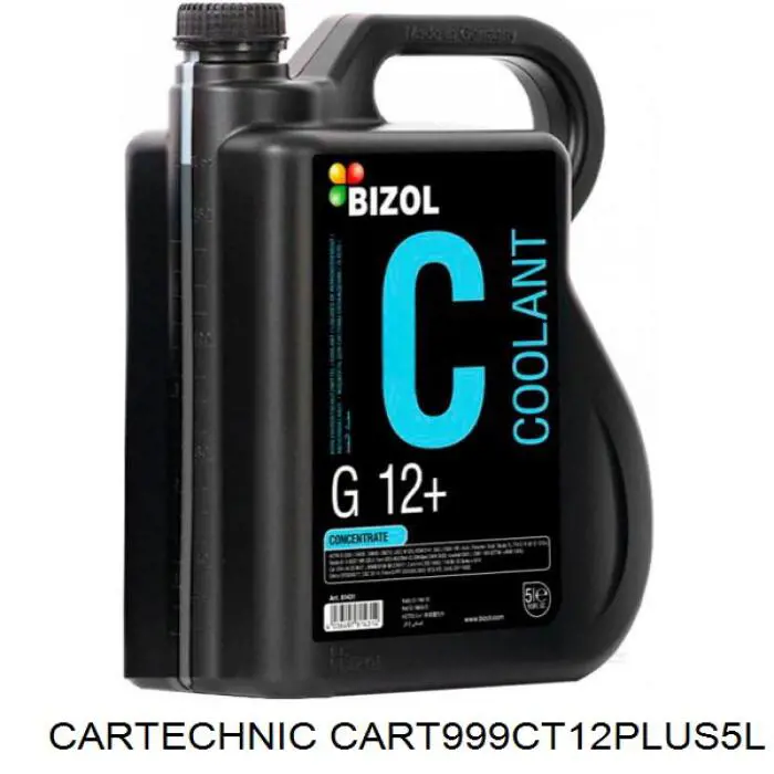 Антифріз концентрат Cartechnic CART999CT12PLUS5L ціна, від 11.33 USD