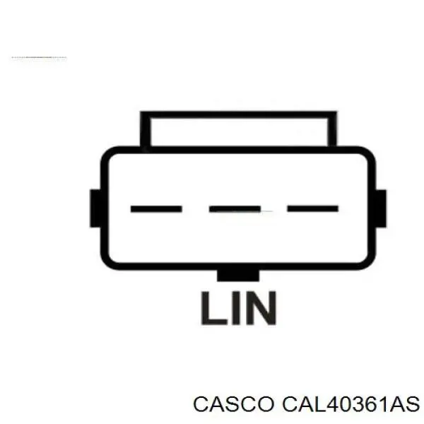 Генератор Casco CAL40361AS ціна, від 241.90 USD