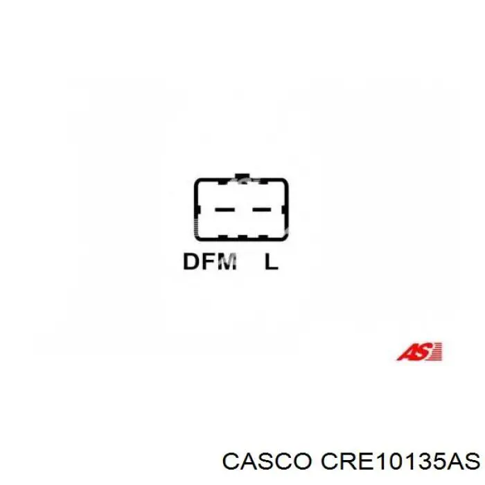 Реле-регулятор генератора, (реле зарядки) CRE10135AS Casco