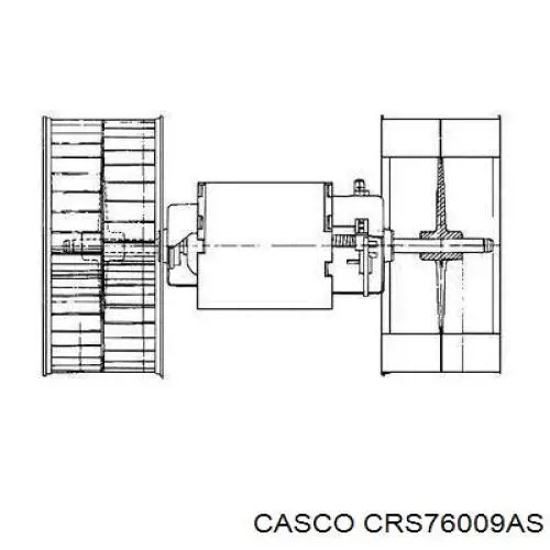 Резистор обігрівача Casco CRS76009AS ціна, від 39.51 USD