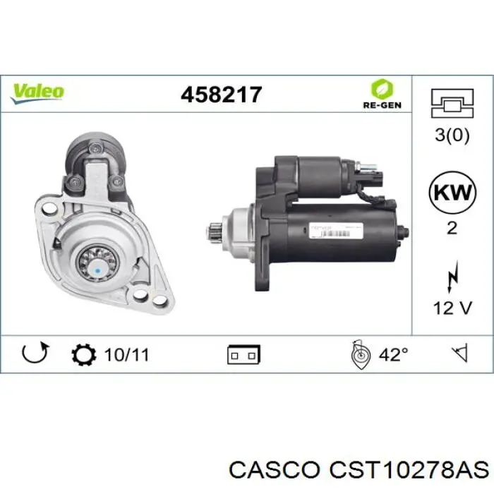 Купити 193170 VALEO Стартер