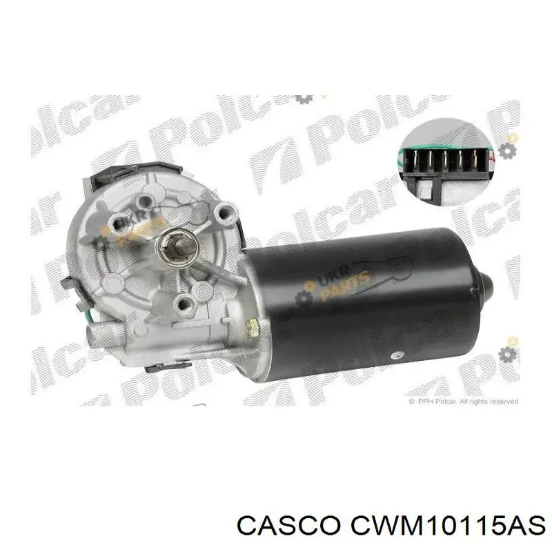 Двигун склоочисника лобового скла (трапеції) 570209 Maxgear