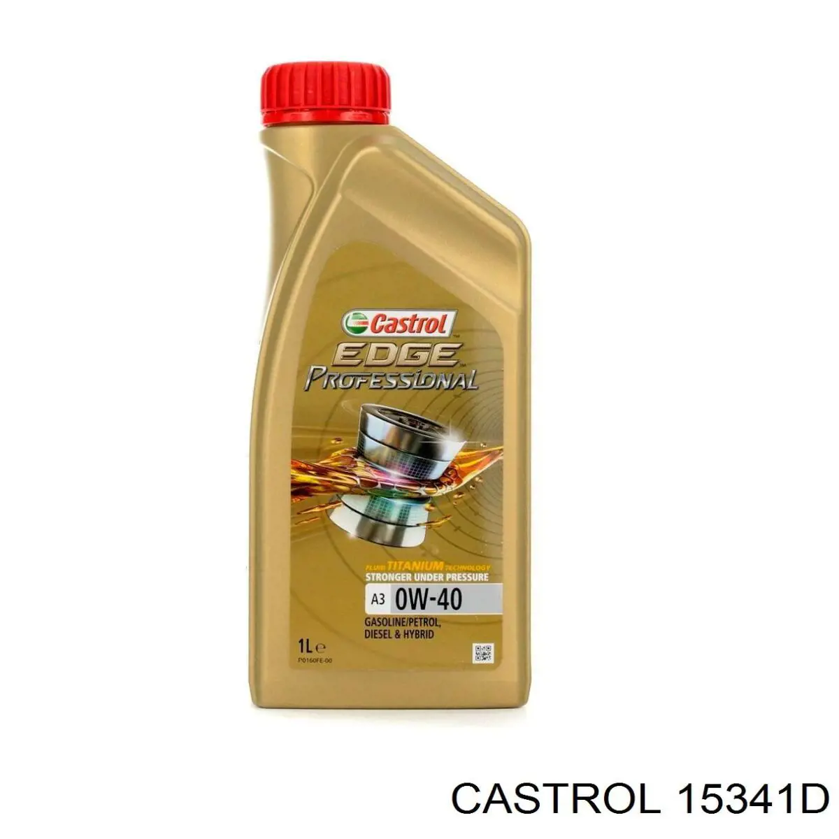 15341D Castrol Масло моторне синтетическое EDGE Professional A3 Titanium FST 0W-40, 1л