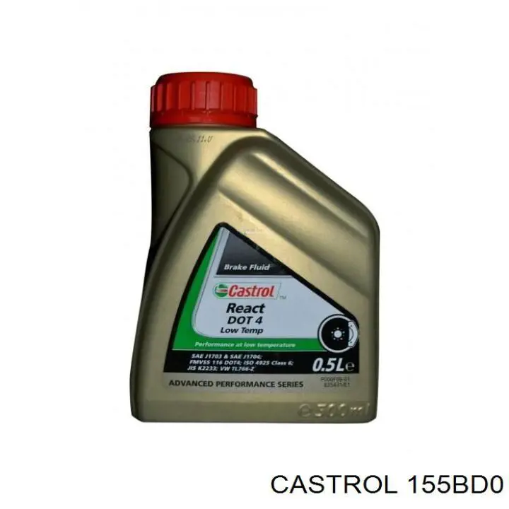 Рідина гальмівна 155BD0 Castrol