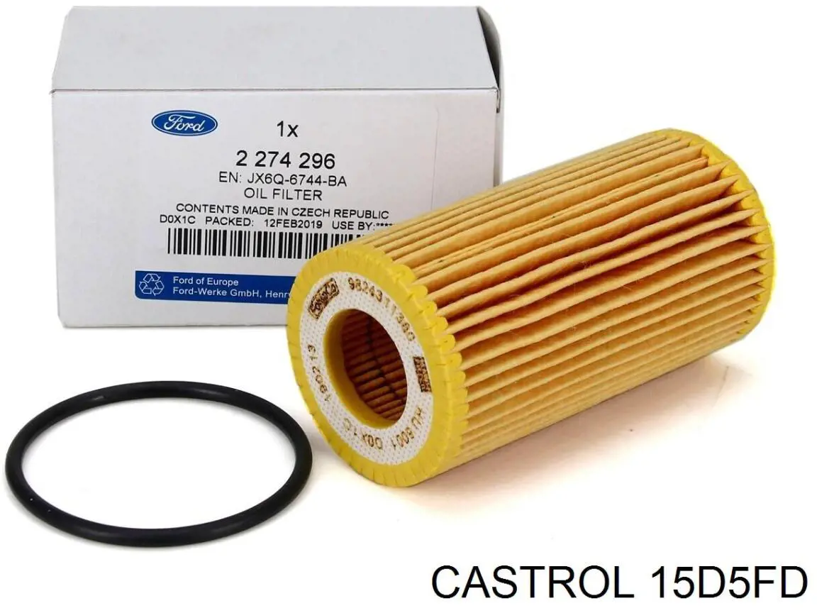 15D5FD Castrol Масло двигуна