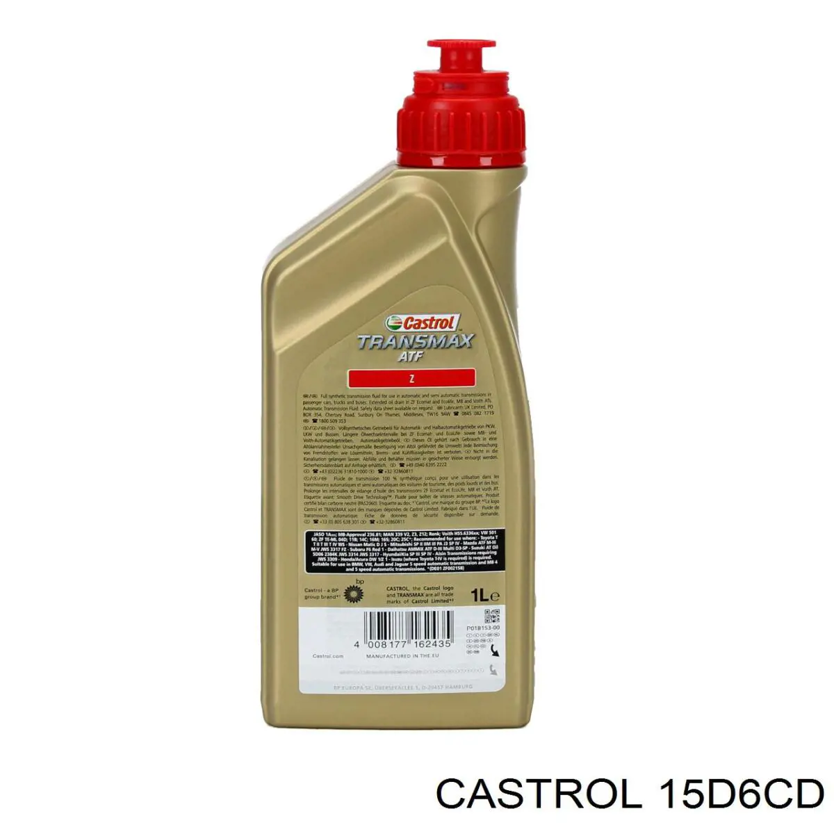 Масло трансмісії 15D6CD Castrol