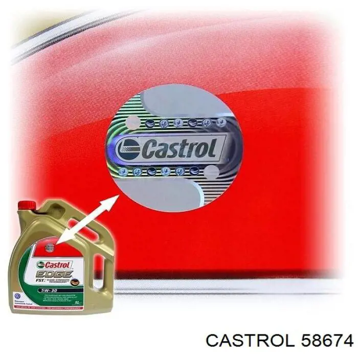 58674 Castrol Масло двигуна