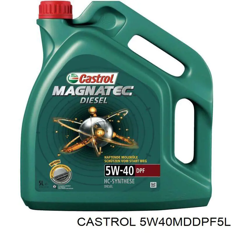 Моторне масло 5W40MDDPF5L Castrol