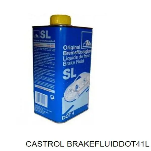 Рідина гальмівна BRAKEFLUIDDOT41L Castrol