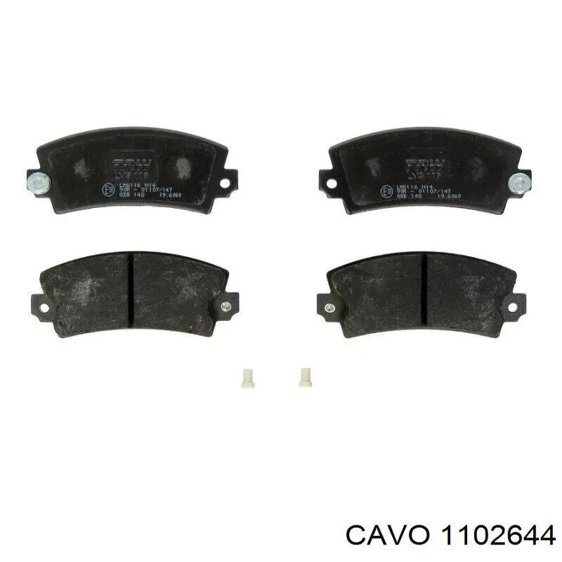 Трос ручного гальма задній, правий/лівий Cavo 1102644 ціна, від 16.24 USD