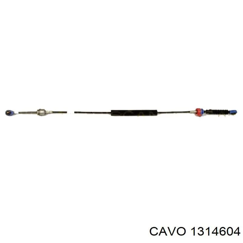 1314604 Cavo трос перемикання передач, вибору передачі