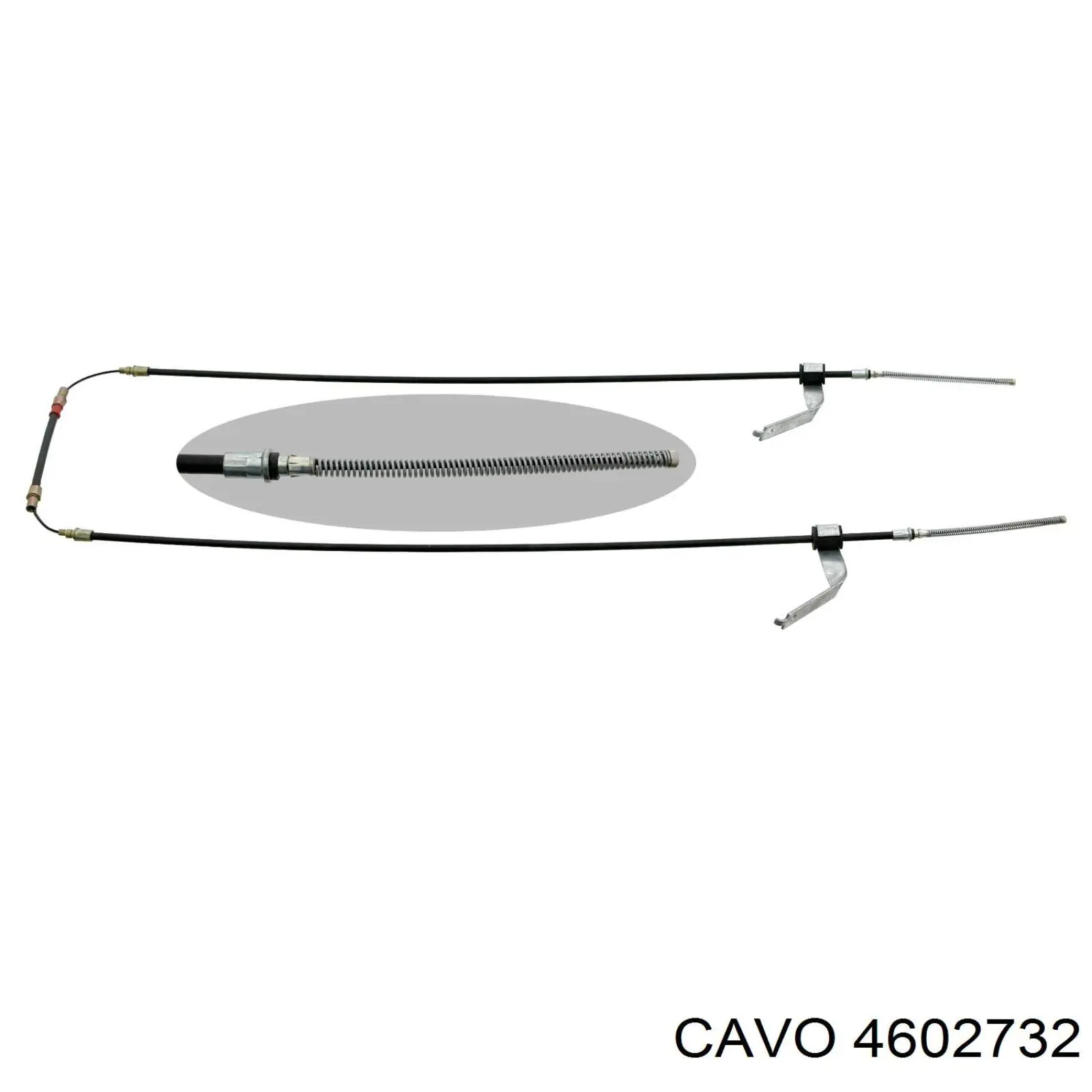 Купити 4602732 Cavo Трос ручного гальма задній, правий/лівий