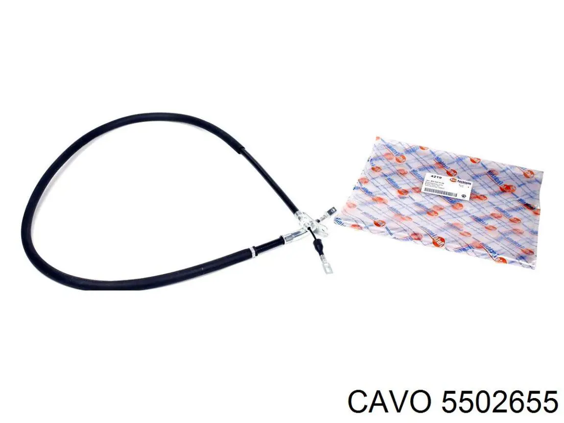 Купити 5502655 Cavo Трос ручного гальма задній, правий