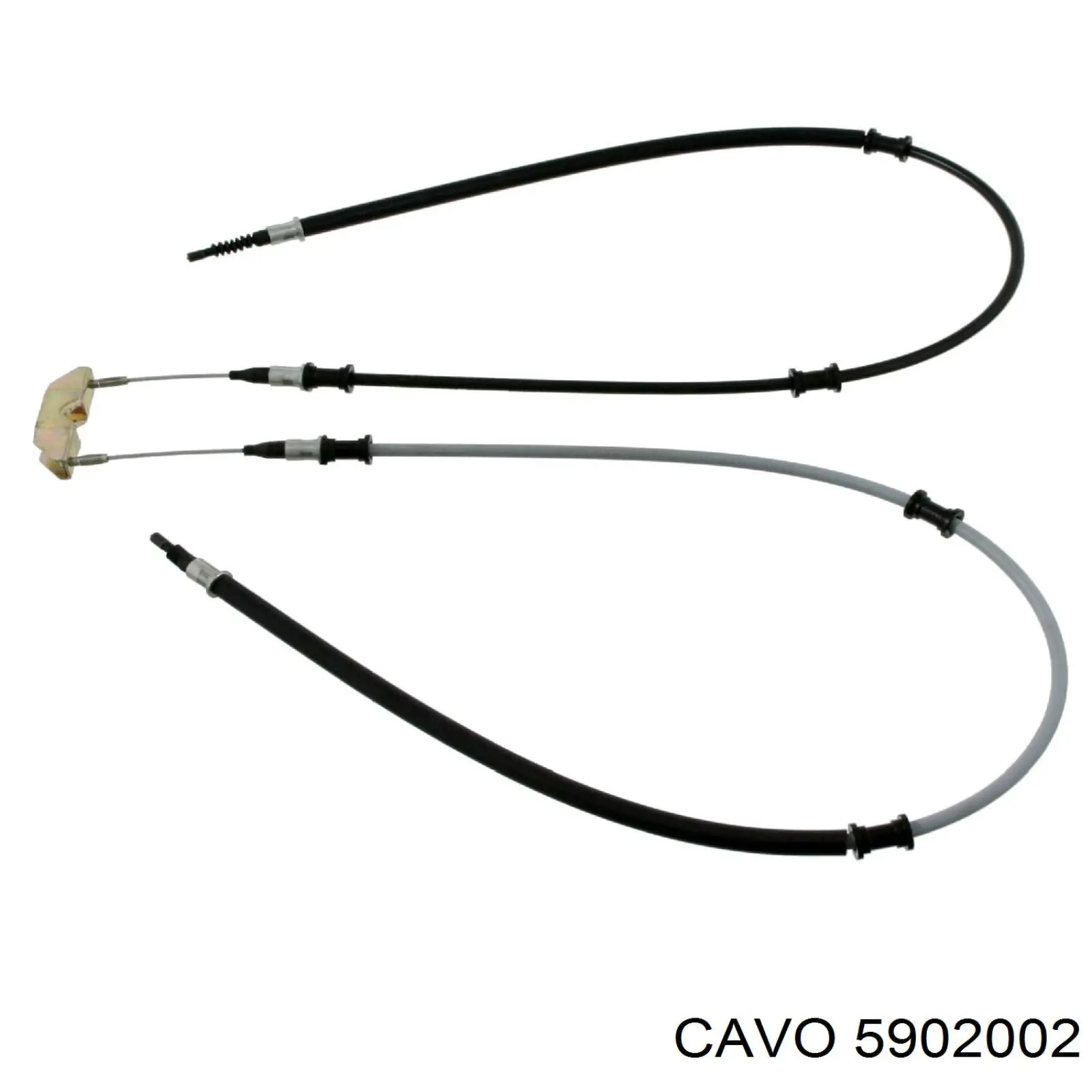 Трос ручного гальма задній, правий/лівий Cavo 5902002 ціна, від 16.56 USD