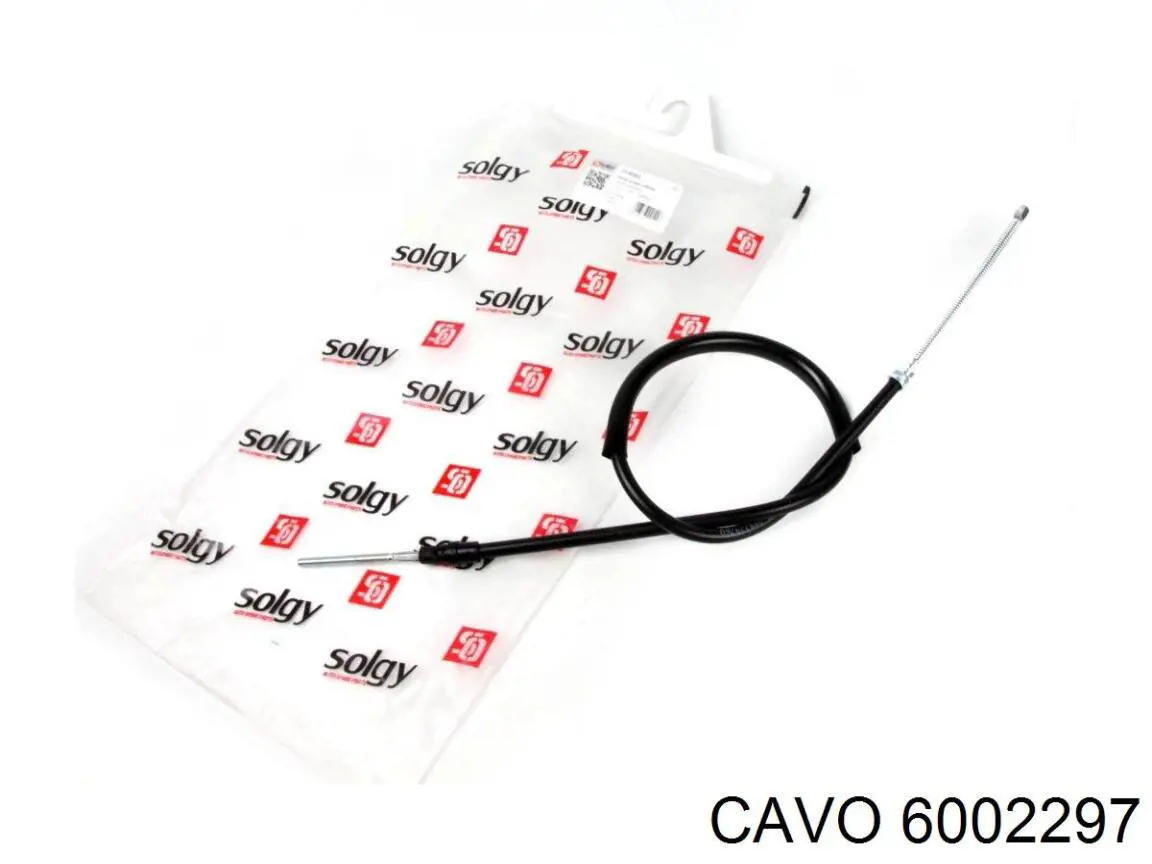 Трос стоянкового гальма задній лівий Cavo 6002297 ціна, від 6.25 USD
