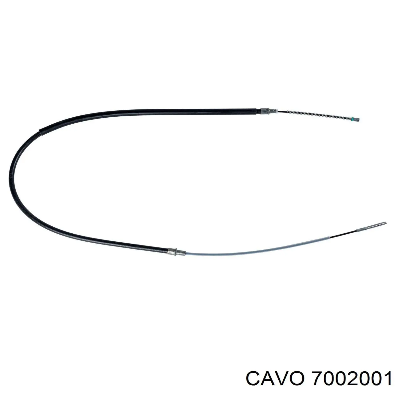 7002001 Cavo Трос ручного гальма задній, правий/лівий