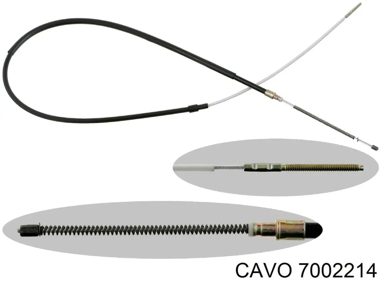 Трос ручного гальма задній, правий/лівий Cavo 7002214 ціна, від 6.27 USD