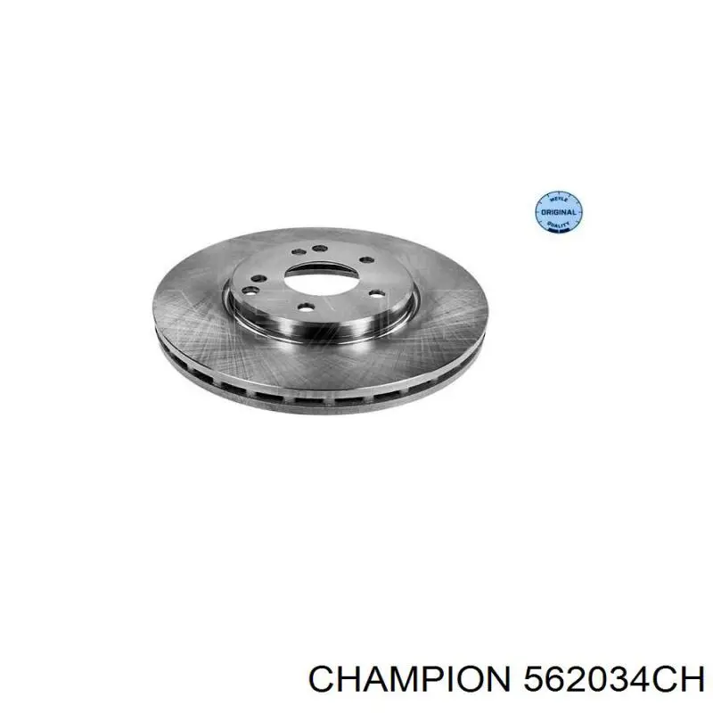 Гальмівні диски передні 562034CH Champion