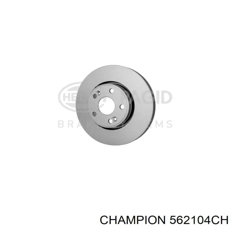 Диск переднього гальма Champion 562104CH ціна, від 39.76 USD