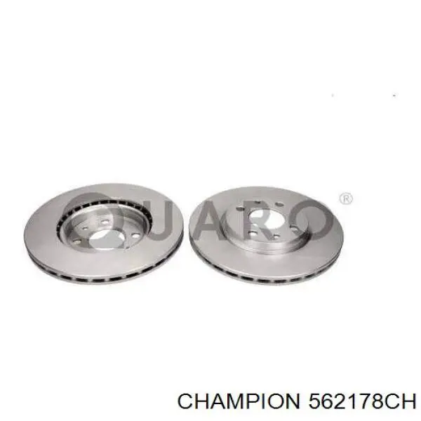 Диск переднього гальма Champion 562178CH ціна, від 27.63 USD