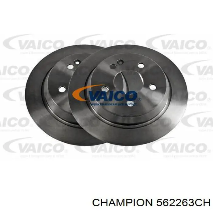 Задні дискові гальма Champion 562263CH ціна, від 33.15 USD