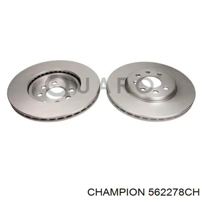 Диск переднього гальма Champion 562278CH ціна, від 39.50 USD