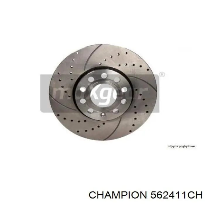 Купити 562411CH Champion Диск заднього гальма